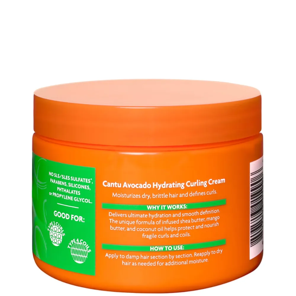Cantu Avocado Hydrating Curling Cream 340g - 1